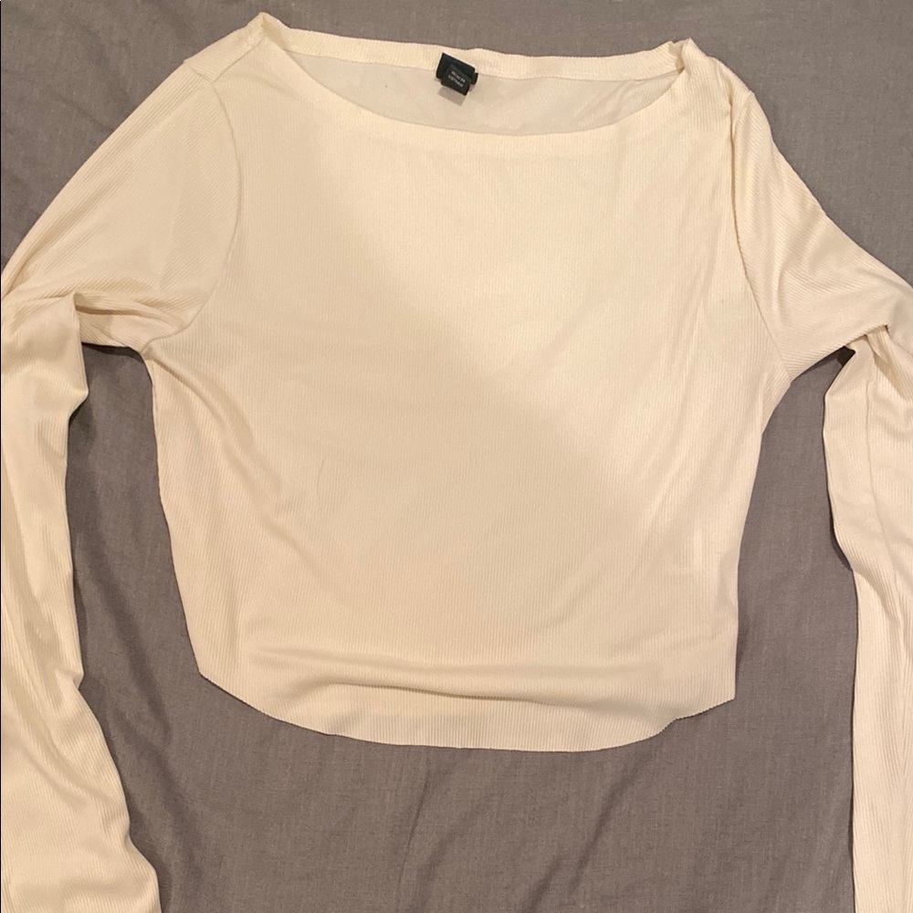 Yellow Long Sleeve Women's Top